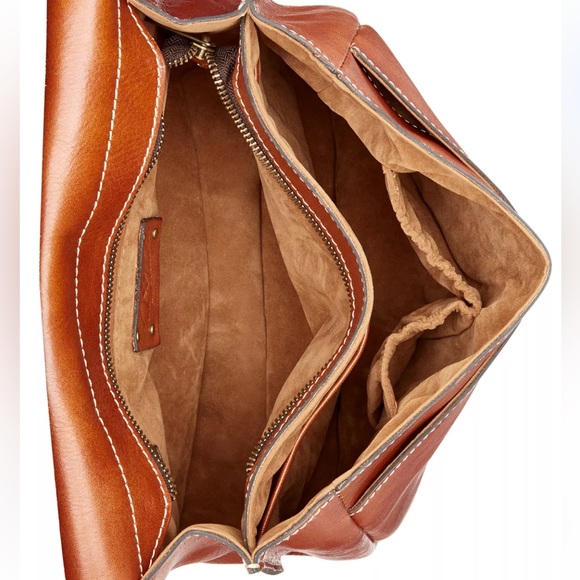 Patricia Nash London Smooth Leather Saddle Bag - Picture 3 of 16